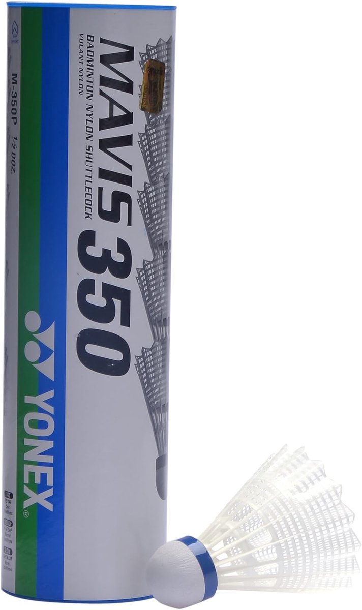 Badmintonbal Set - Nylon Bal - Sport Spelen - Ideale Vliegeigenschappen - 6 Stuks - Geel