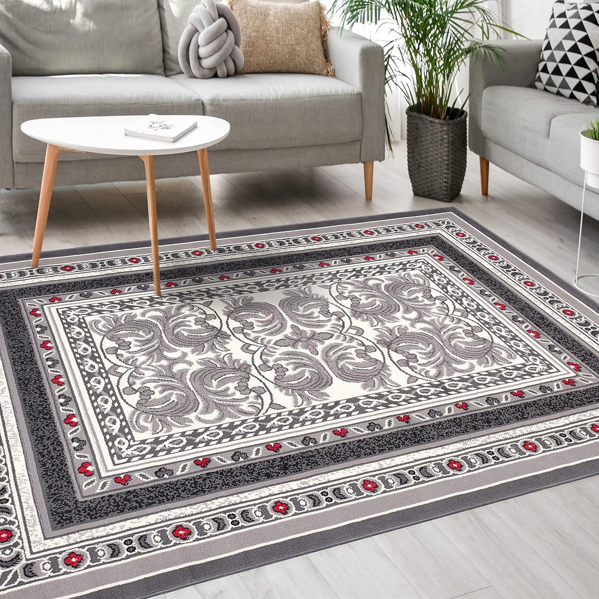 Vloerkleed Modern - Kortpolig Tapijt - Woonkamer Aankleden - Geschikt Vloerverwarming - 30