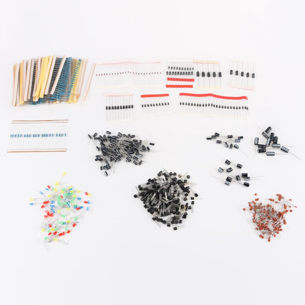 Dailygoods - Assortimentset van 1390 Elektronische Componenten