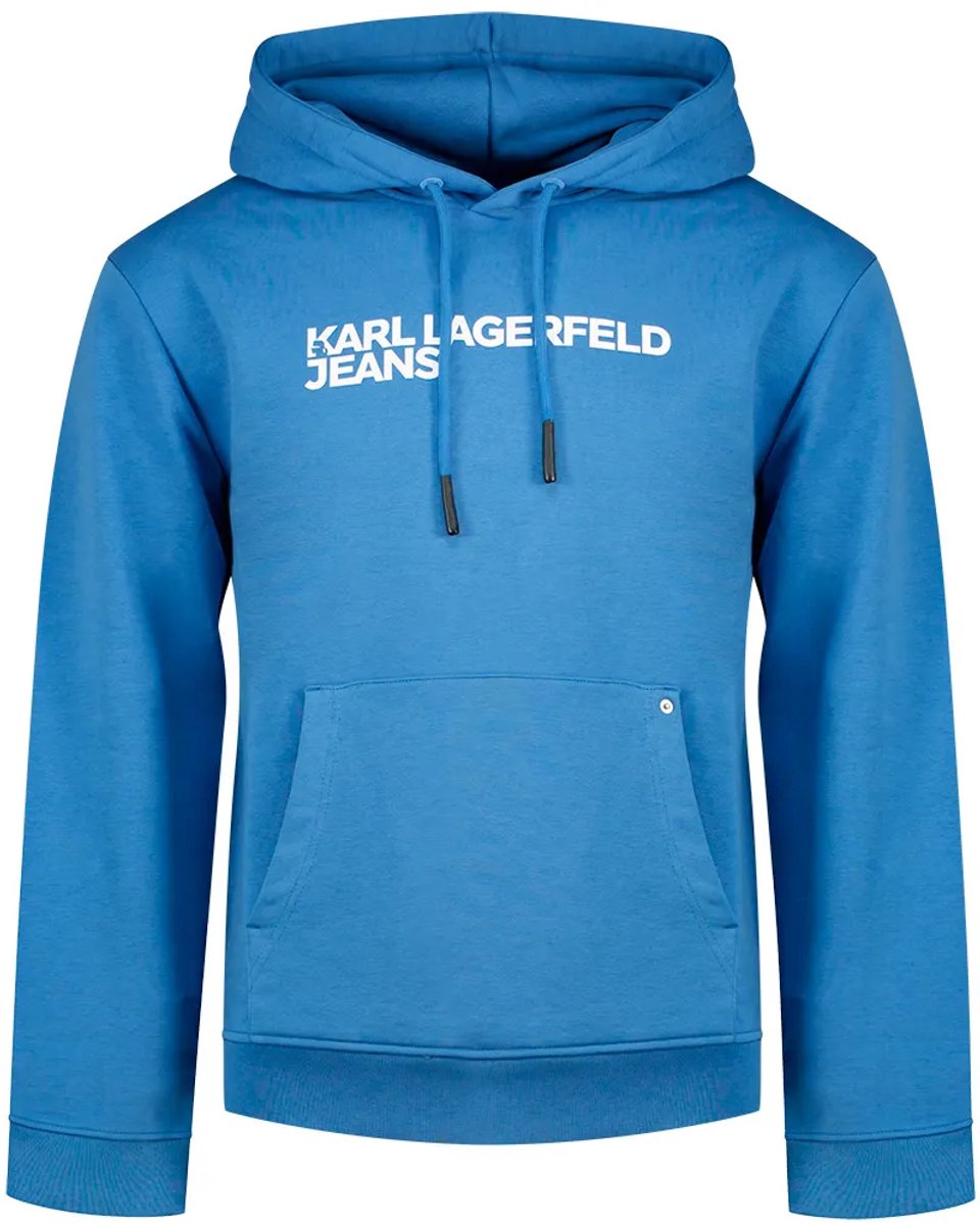 Karl Lagerfeld Jeans A2m20049 Regular Fit Hoodie Blauw XL Man