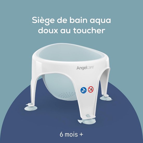 Babybadring voor Comfort en Veiligheid - Geschikt voor 6 tot 10 maanden - Blauw — afbeelding 3