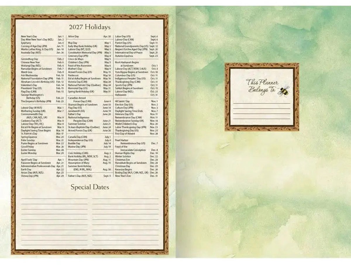 Bountiful Blessings Pocket Agenda 2027