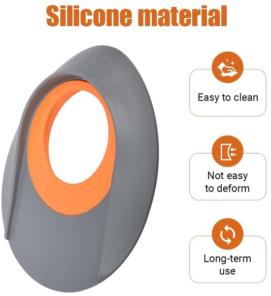 Dailygoods- Putting Oefencirkel Siliconen - Golftrainingsmateriaal - Golfputting Gereedschap - Compact - Lichtgewicht - Geschikt voor Binnen/Buiten - Golftraining van Dailygoods — afbeelding 4