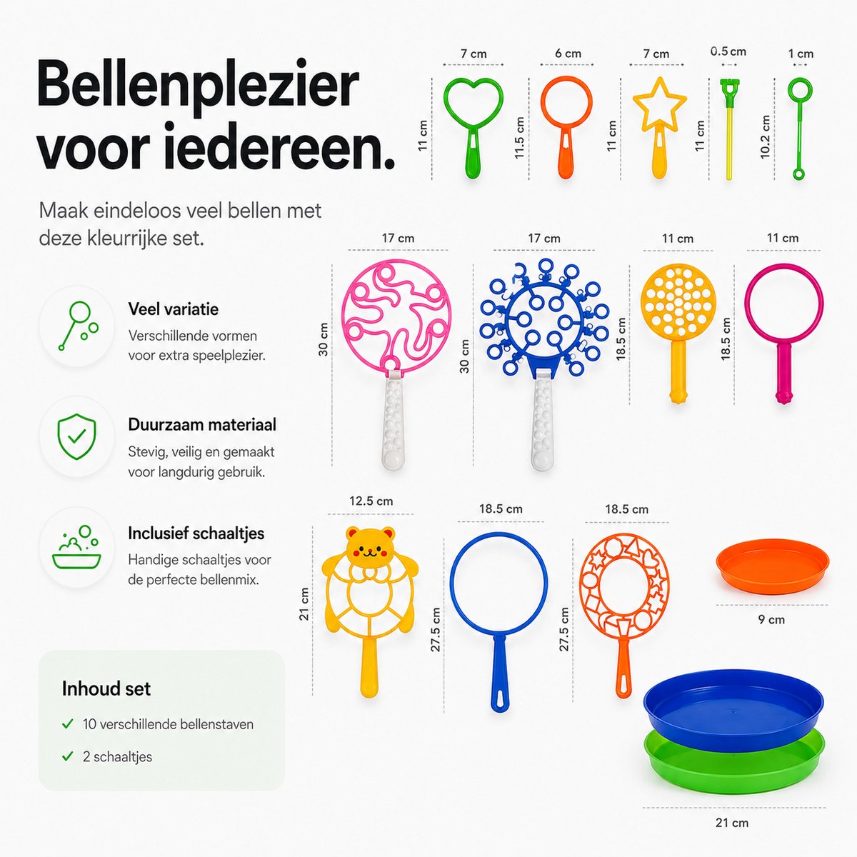BOTC Bellenblaas Set - 15 stuks - Bubbles - Uitdeel cadeau - Kinderfeestje — afbeelding 3