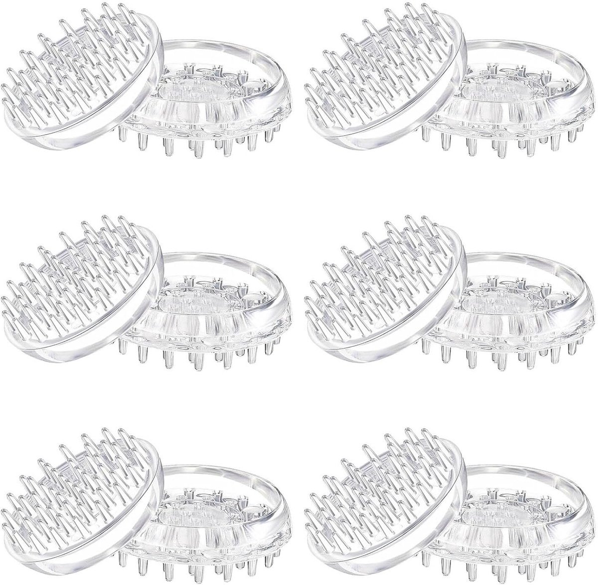 Dailygoods- Zwenkwielen Set van 12 - Antislip Vloerbeschermers - Meubelwielen - Voor Stoelen/Tafels/Sofas - 50mm Rond - Duurzaam en Stabiel - Meubelbeschermers