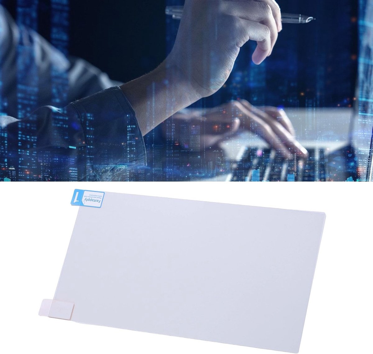 Dailygoods- Schermbeschermer Anti-blauwlicht - 14 Inch Laptop - Eenvoudige Installatie - Oogbescherming - PET Materiaal - Helder Beeld - Blauwlichtfilter