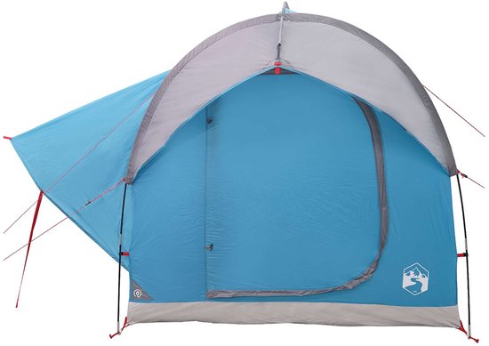 vidaXL - Auto - Tent - met - dak - Blauw - 239 - x - 210 - x - 210 - cm - Polyester - en - Staal van Vidaxl — afbeelding 4