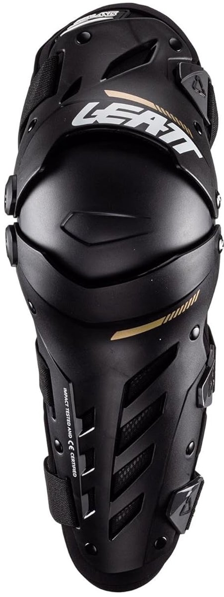 Knie en Scheenbeschermers - Impact Beschermers - Motorrijden Bescherming - Draaipunt Ontwerp - Vanaf 850g - Zwart