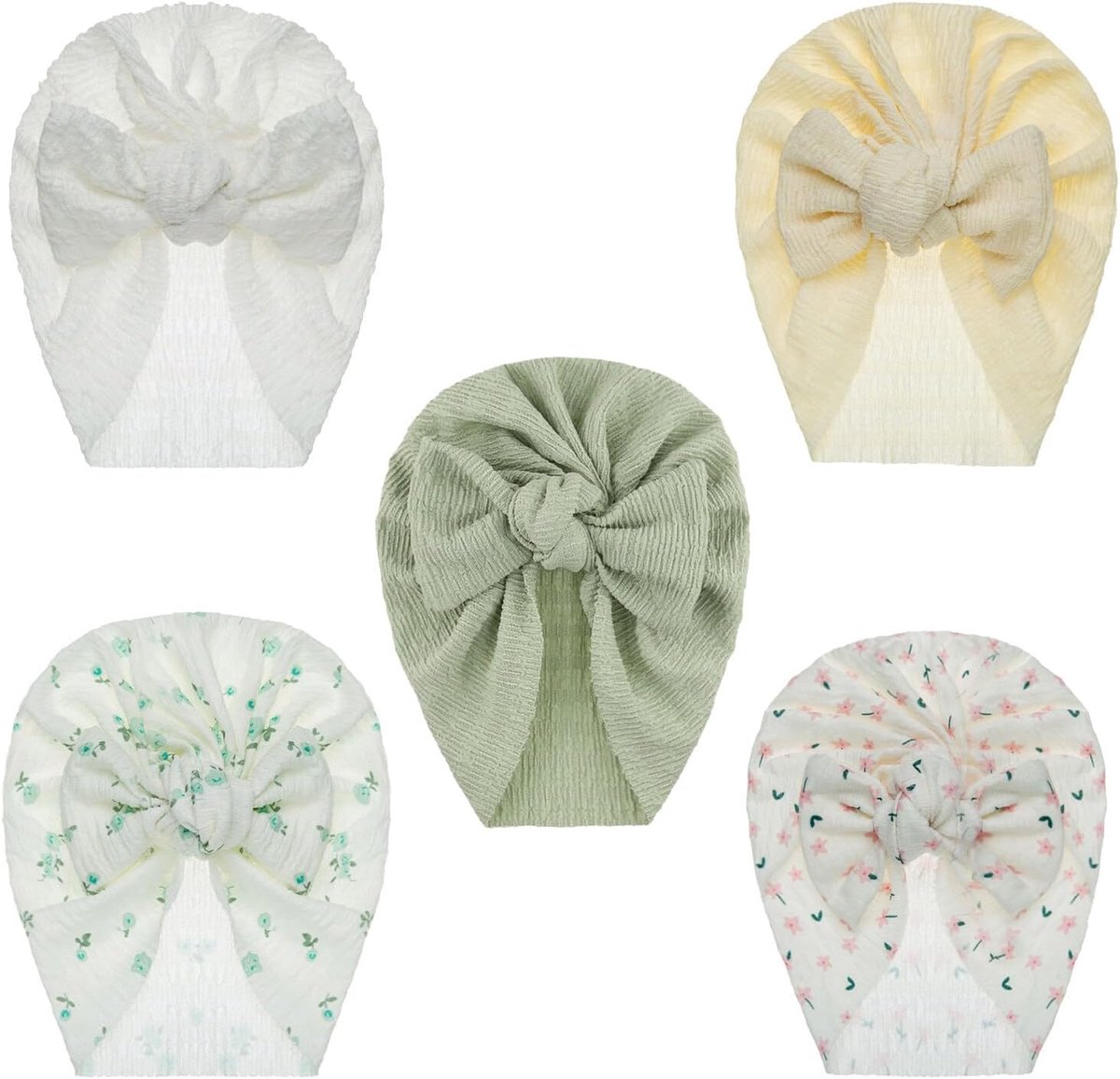 Schattige Turban Muts voor Baby Jongens en Meisjes 0-12 Maanden