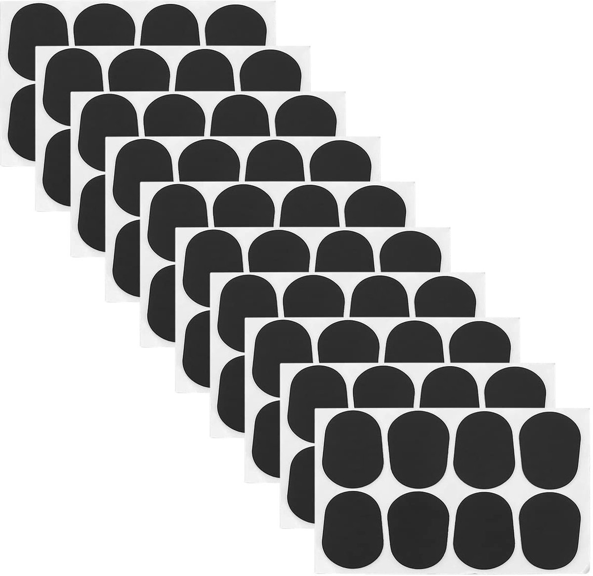 Dailygoods- Saxofoonkussen 80 Stuks - Sterk Klevend - Siliconen - Geschikt voor Alt- en Tenorsaxofoon - Klarinet - Zacht en Duurzaam - Mondstukbescherming