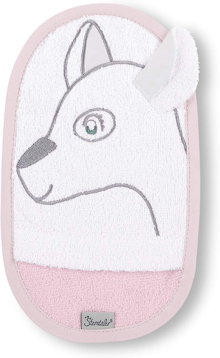 Speel-washandschoen - Badplezier - Samen spelen - Absorberend zacht materiaal - 21 x 15 cm