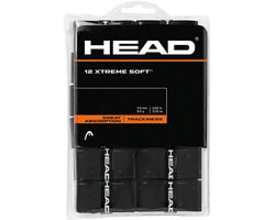 Head Xtreme Soft Overgrip 12 stuks Zwart