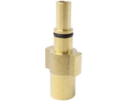 Dailygoods - Pressure Washer Adapter - 1/4 inch - Hoogwaardige constructie - Universele compatibiliteit - Connector voor drukreinigers - Voor Black &...