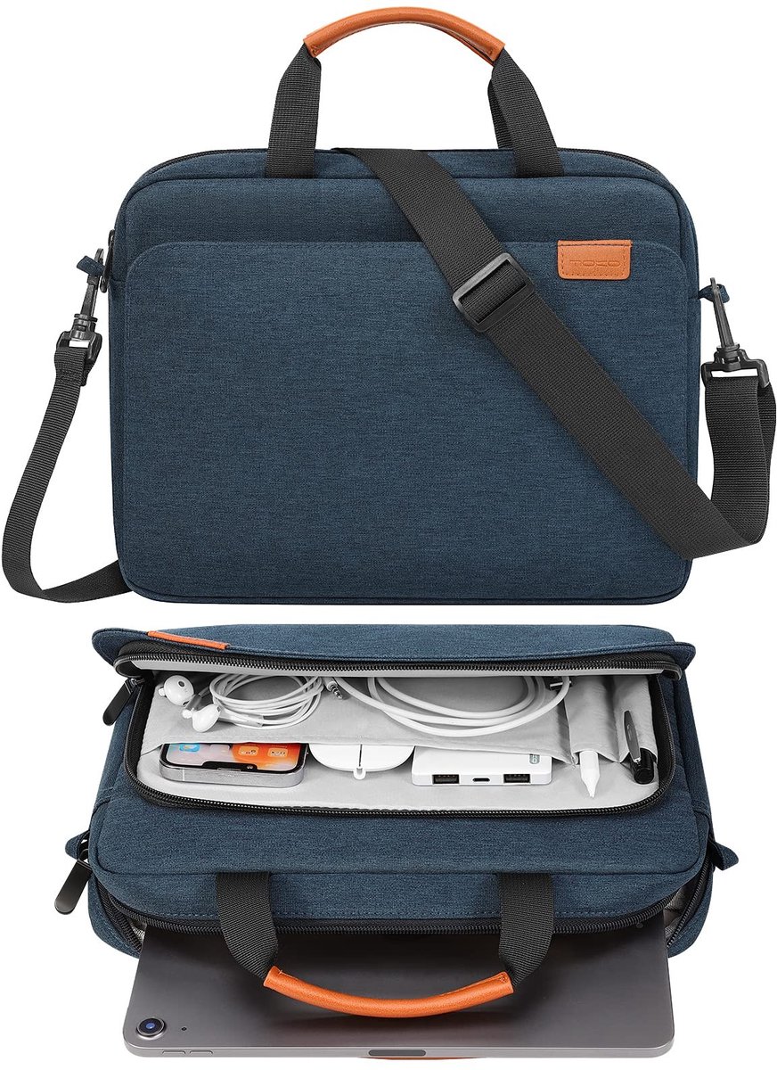 Dailygoods- Tablettas 9-11 inch - Beschermhoes met schouderriem - Waterdicht - Geschikt voor iPad Pro/Air en Galaxy Tab - Afmetingen 31x24x5 cm - Binnenmaat 28x22x4 cm - Tablethoes