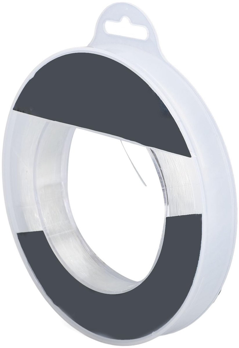 Dailygoods- Vislijn 100 meter - Transparant Nylon - Zeer Sterk - Slijtvast - Voor Zout/Zoet Water - Hoge Trekkracht - Visdraad