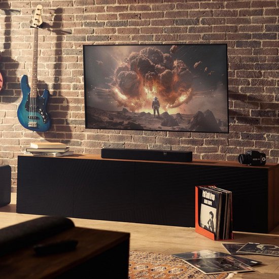 Soundbar - TV speaker - Film en serie - Verbeterd geluid - 100 watt - Zwart — afbeelding 3