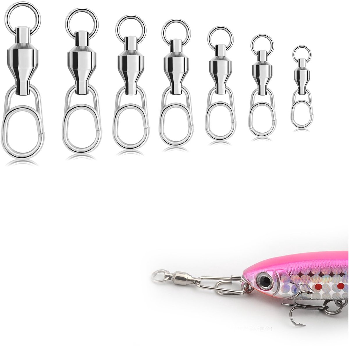 Dailygoods- Ooghaak Hoogwaardige Prestaties - Oorhaakjes - Oorhaakjes voor Bril - Ooghaken - Vissnoer Accessoires - Roestvrij Stalen Koppeling - Vishaak