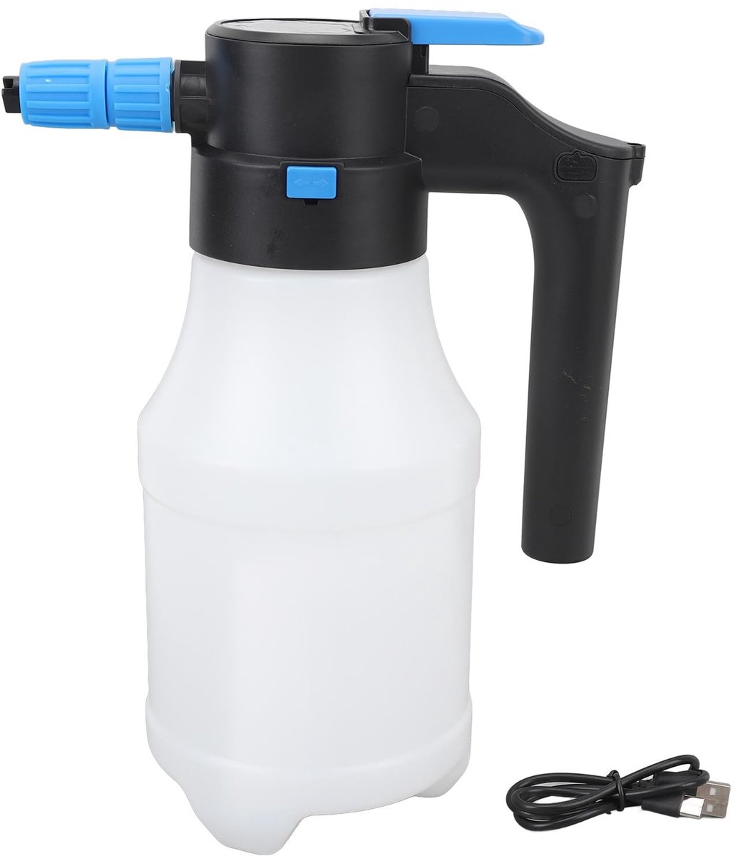Dailygoods - Elektrische Schuimsproeier 1,5L met USB Oplaadfunctie