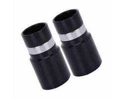 Dailygoods- Slangaansluiting Duurzaam - Centrale Stofzuiger - 32 Mm Binnendiameter - Vervangende Onderdelen - 2 Stuks - Eenvoudig te Installeren - Stofzuigerslang