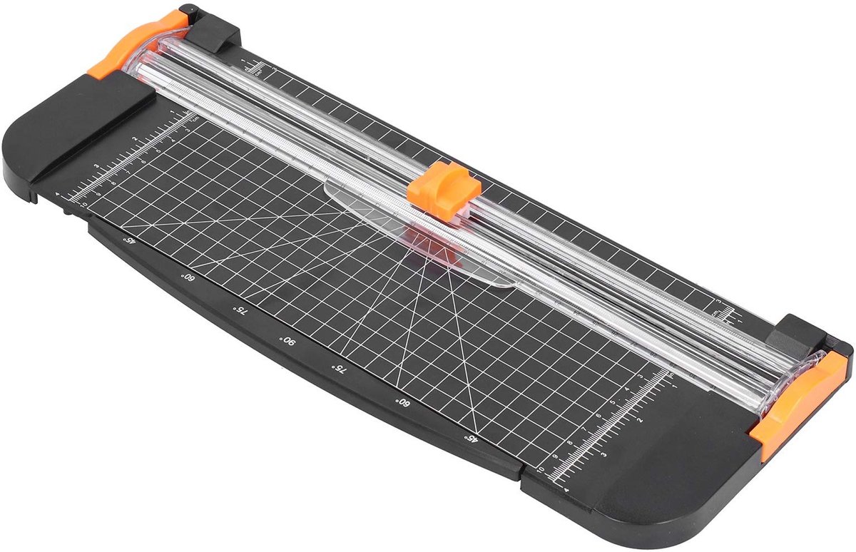 Dailygoods- Papiersnijder Lichtgewicht - Draagbare Snijmachine - Handmatig Hulpmiddel - Hoekpons - Papier - ABS Materiaal - Papiertrimmer