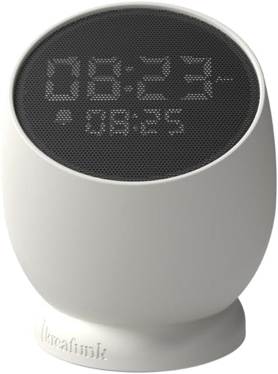 Wekker met Geluid - Klassieke Alarmklok - Wakker Worden - Stijlvol Design - 15 x 381 cm - Wit