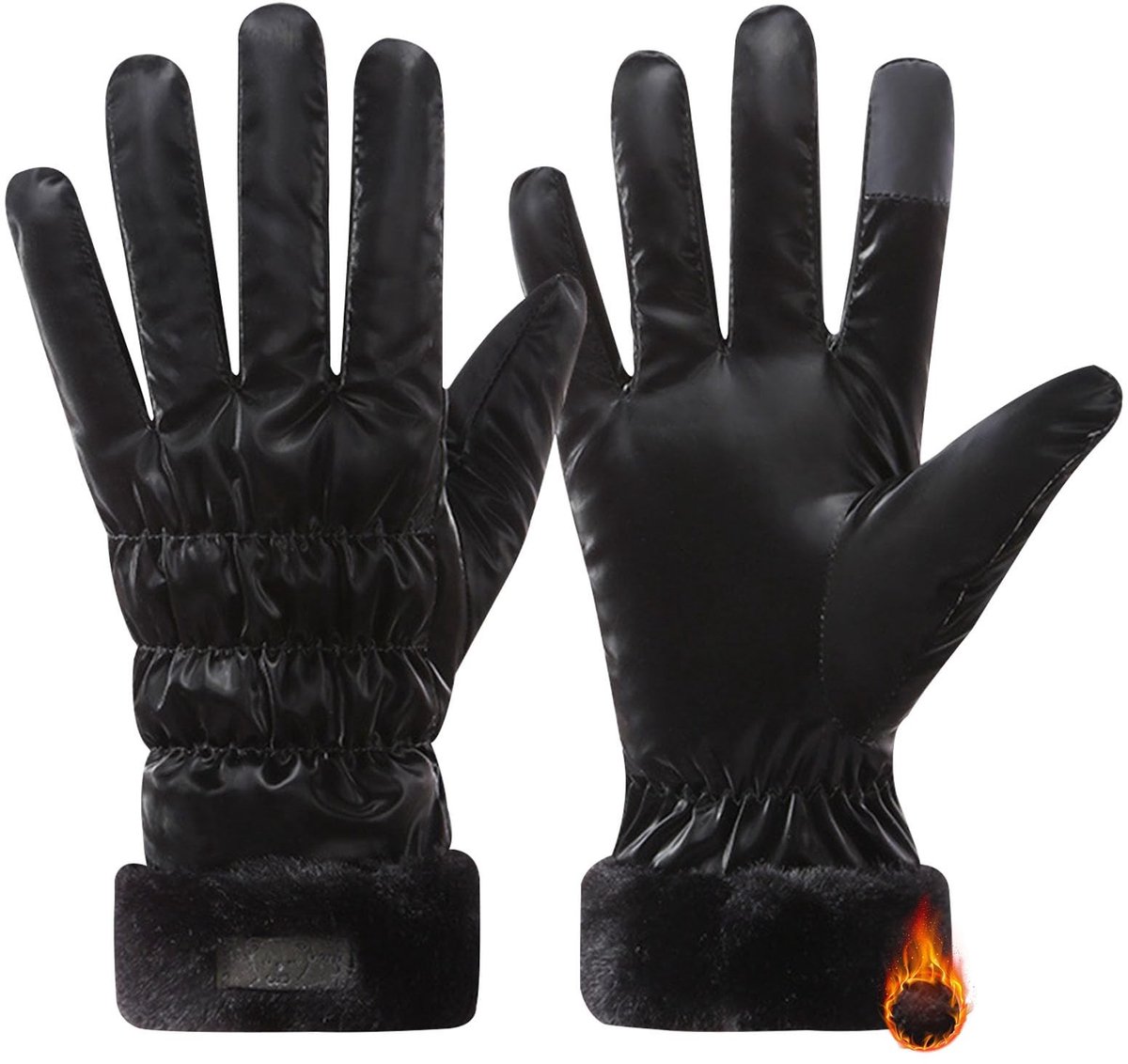 Dailygoods- Winterhandschoenen Waterdicht - Touchscreen - Thermisch - Fleecevoering - Winddicht - Geschikt voor Sporten - Handschoenen