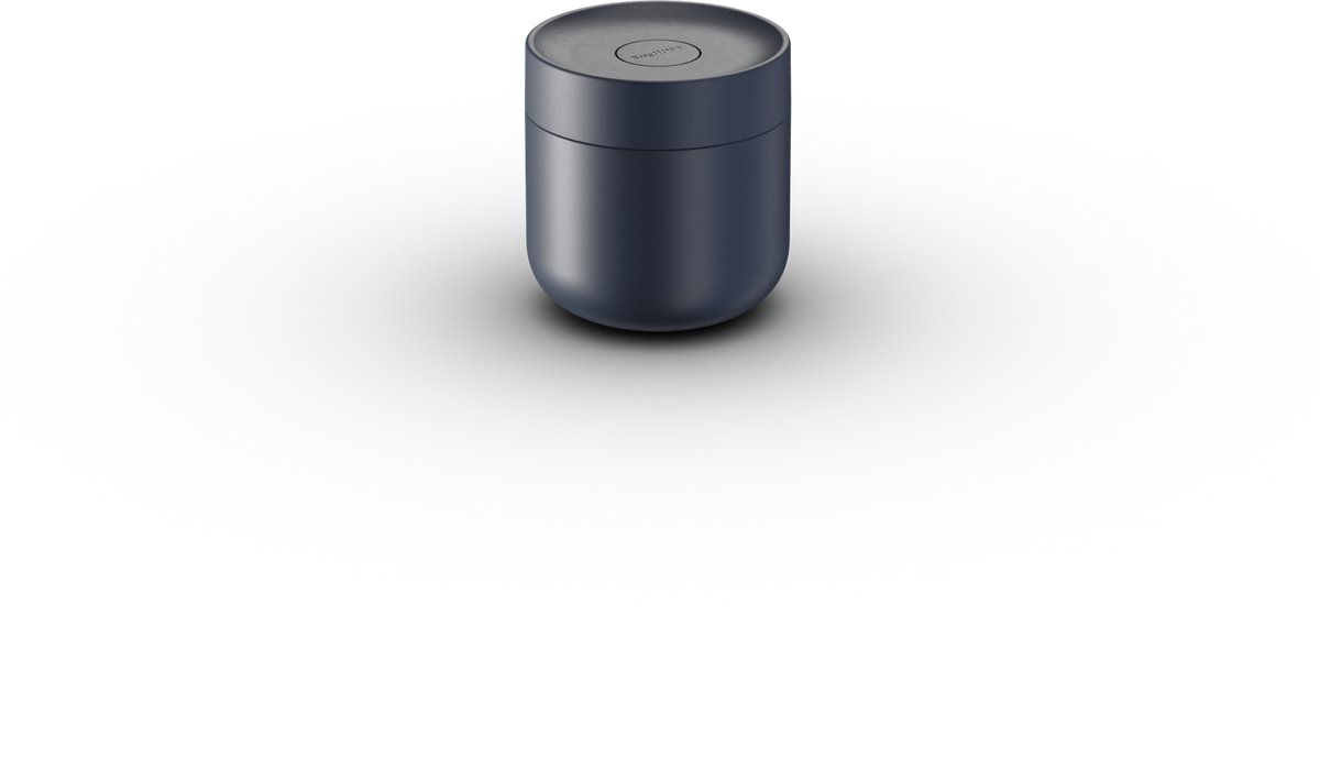 BergHOFF Home Nommie – Thermos Lunchbox - Food Jar 0.35L – Lekvrije Yoghurtbeker To Go – Isoleerbeker voor Soep - Dubbelwandige Isolatie - RVS Thermische Voedselcontainer – Houdt 6u Warm/Koud – Navy