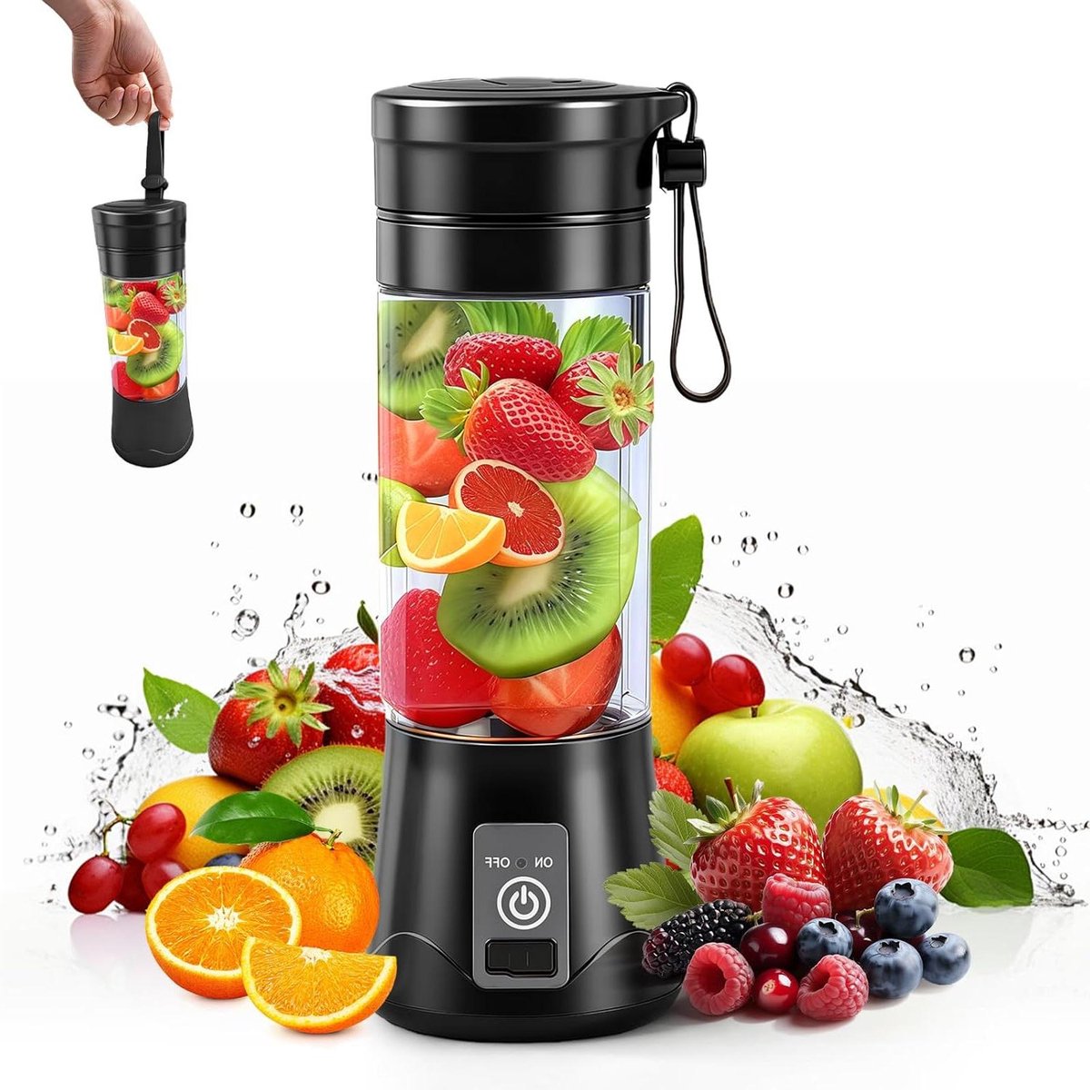 Mini Blender - Smoothie Maker - Draagbare Blender - Mixbeker