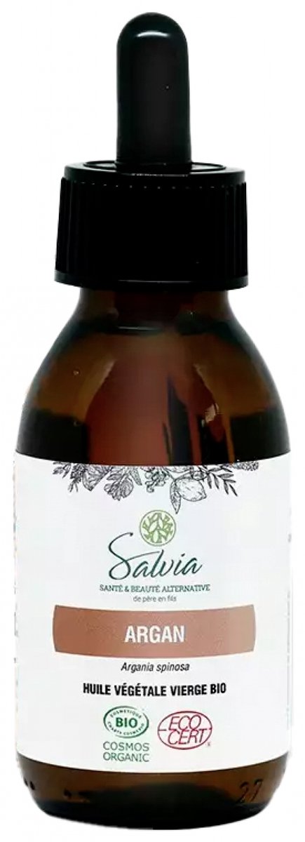 Salvia Nutrition Organische Zuivere Arganolie 100 ml