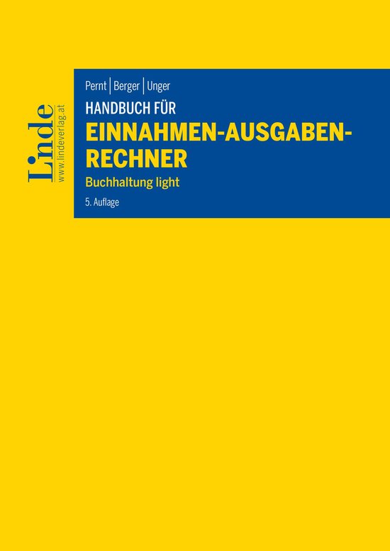 Handbuch für Einnahmen-Ausgaben-Rechner - cover