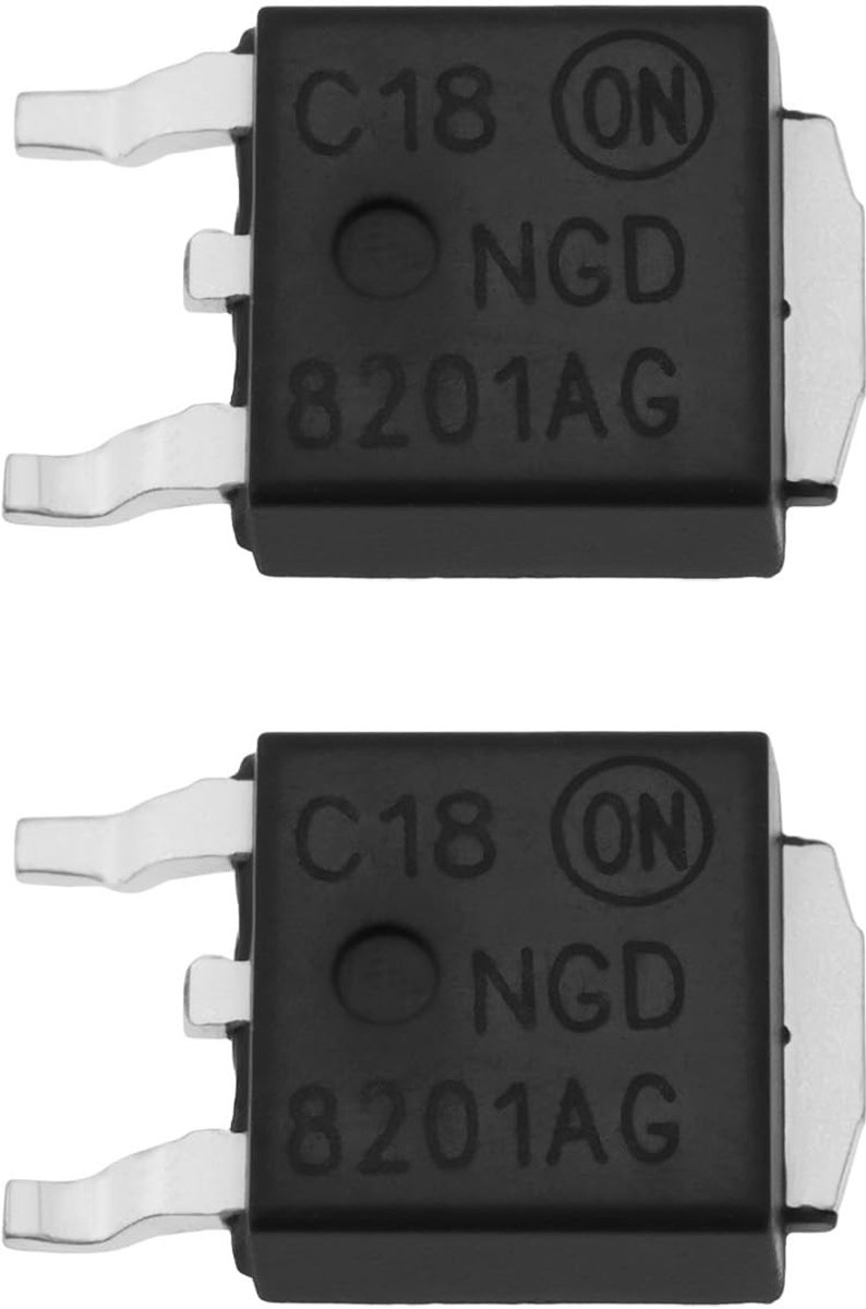 Dailygoods - 2 Stuks Geïntegreerde IC Chip TO-263 voor Elektronica DIY Projecten