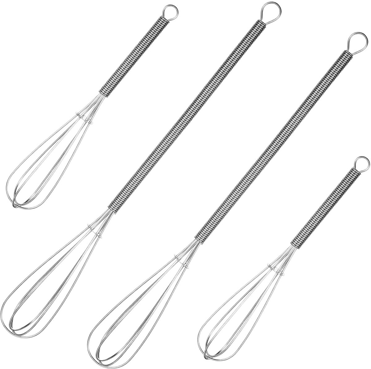 Dailygoods - Set van 4 Roestvrijstalen Gardes voor de Keuken