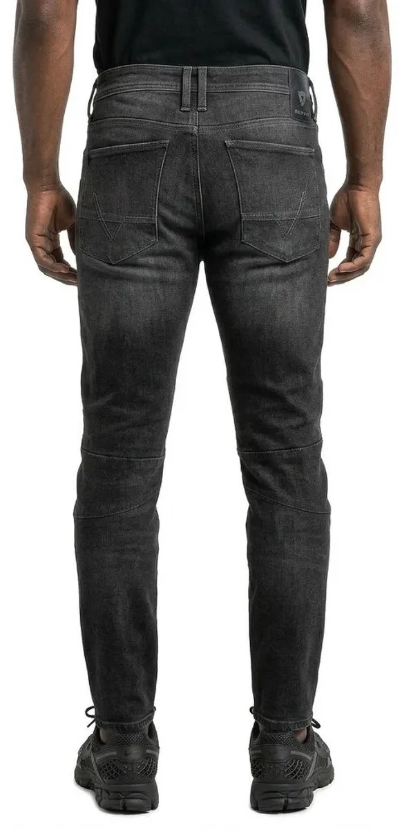 REV'IT! Jeans Moto 2 TF Dark Grey Used Motorcycle Jeans - Maat 31/36 - Broek – foto 6