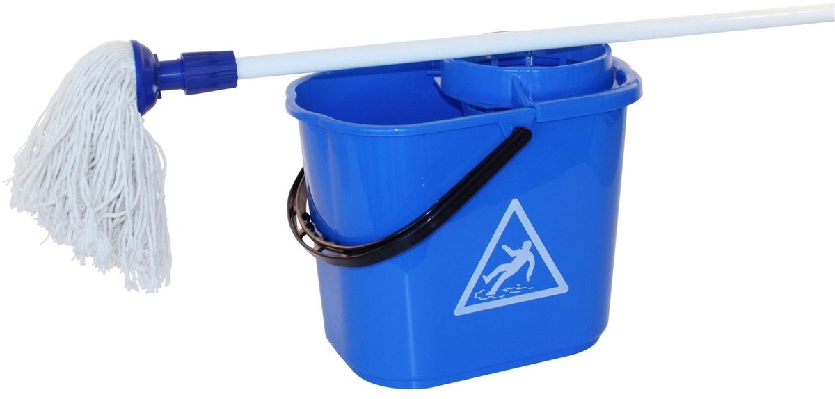 Betra Mopemmer + steel en mop 12 liter (Prijs per set)