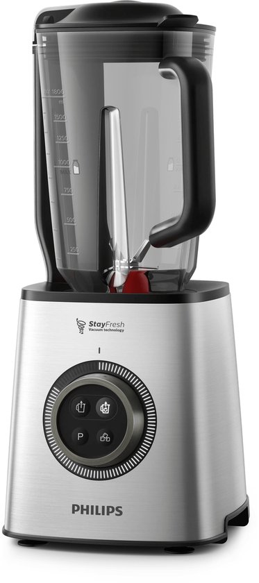 Philips Avance HR3756/00 - Vacuümblender met drinkbekers - Zilver/Zwart