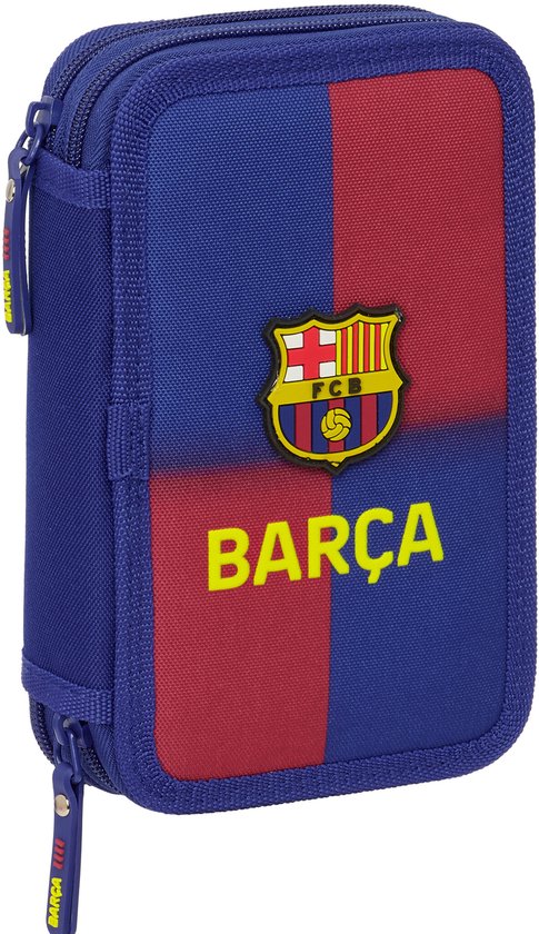 Trousse FC Barcelona - Crayons - Marqueurs - Rentrée École - Garçons et filles - Voetbal