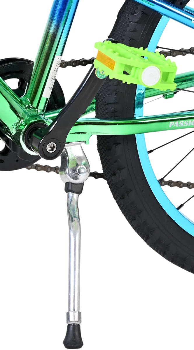 Volare Chrome Kinderfiets - Jongens - 20 inch - Blauw Groen - 6 versnellingen — afbeelding 2