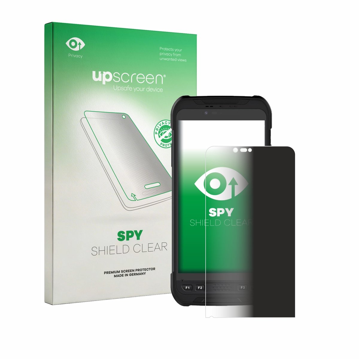 upscreen - privacy screenprotector voor Stonex S60 - Folie Beschermfolie Blauwlichtfilter