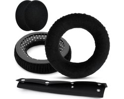 Vervangende Oorkussens Set voor Beyerdynamic Hoofdtelefoons T5P T1 DT440 DT990 DT880 DT770 PRO - Zwart, Comfortabele Oorkussens en Kussens voor Geluidsisolatie en Langdurig Gebruik
