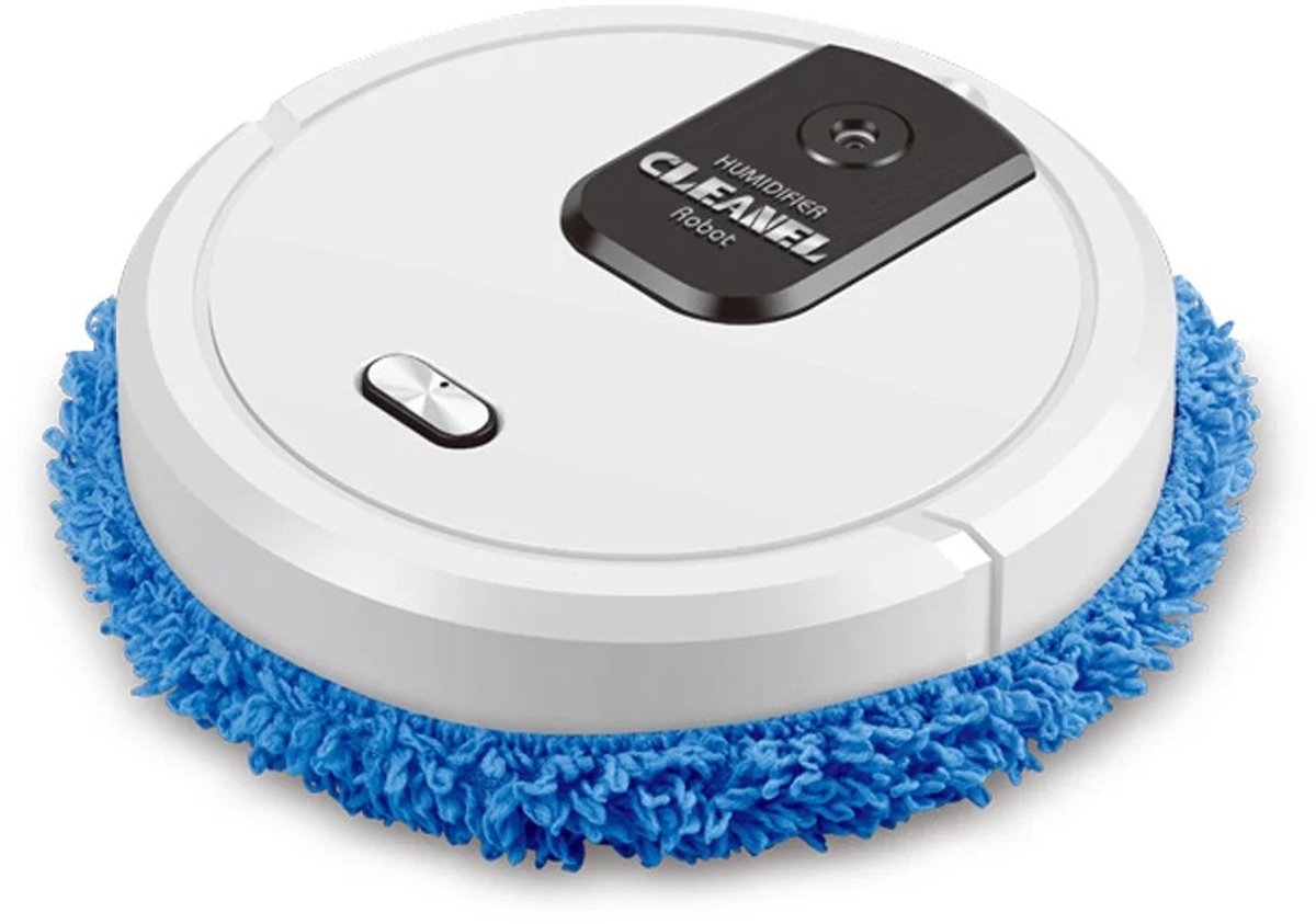 Lifero Dweil Elektrisch - Dweilrobot - Robot Mop - Dweilsysteem - Nat en Droog Dweilen - Elektrisch Schoonmaken - 360° draaibaar