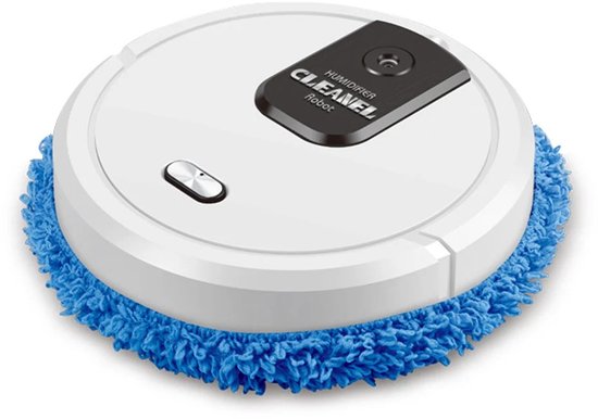 Lifero Dweil Elektrisch - Dweilrobot - Robot Mop - Dweilsysteem - Nat en Droog Dweilen - Elektrisch Schoonmaken - 360° draaibaar