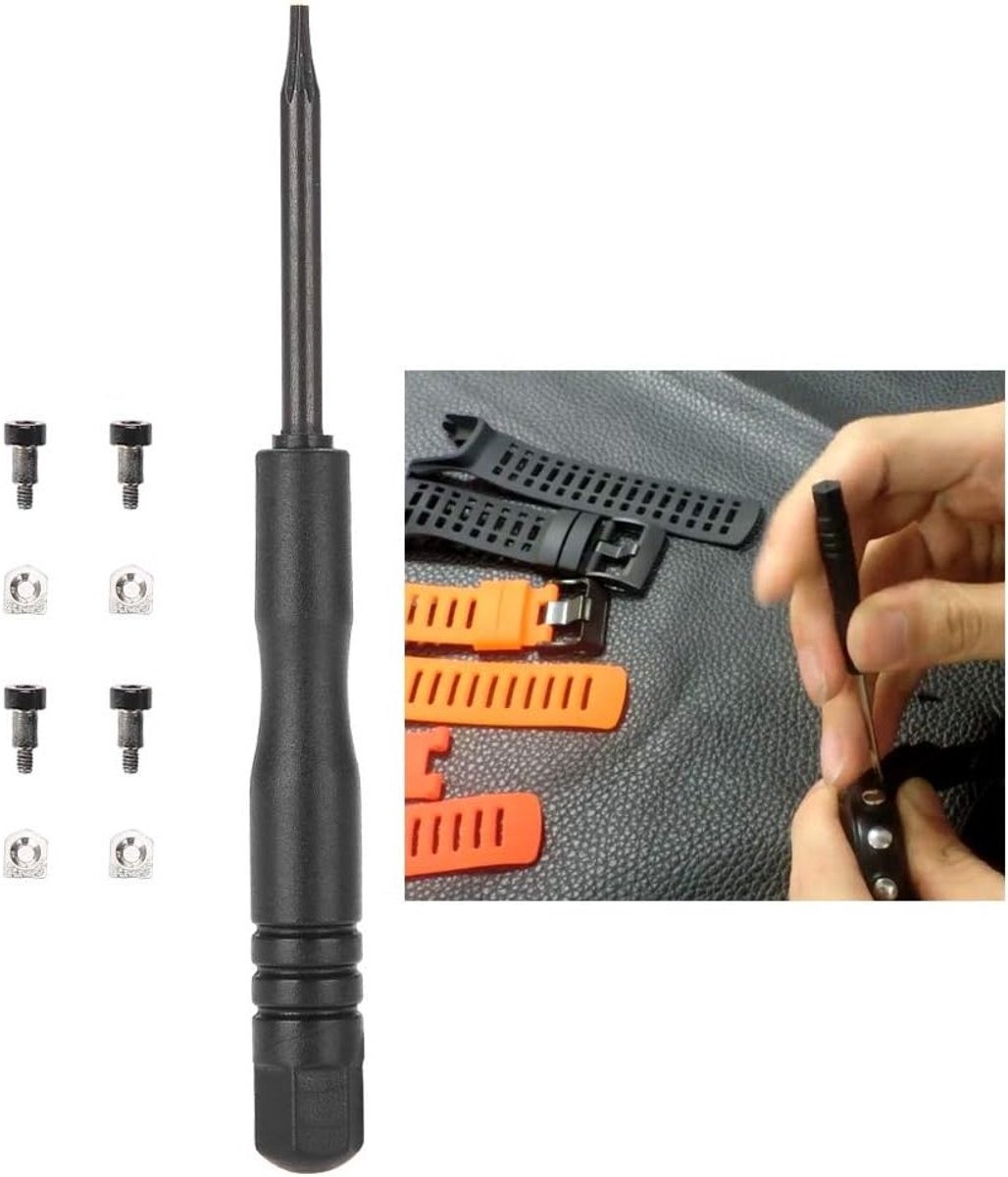 Screwdriver set met schroeven en moeren voor Suunto Ambit 1, 2, 2s, 3 en Sport Run 3P, 3S, 3R - Reparatie en vervangingsgereedschap voor horloges