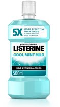 Listerine Mondwater Cool Mint Milde Smaak Zonder Alcohol 500 ml