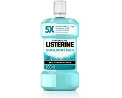 Listerine Mondwater Cool Mint Milde Smaak Alcoholvrij 500 ml