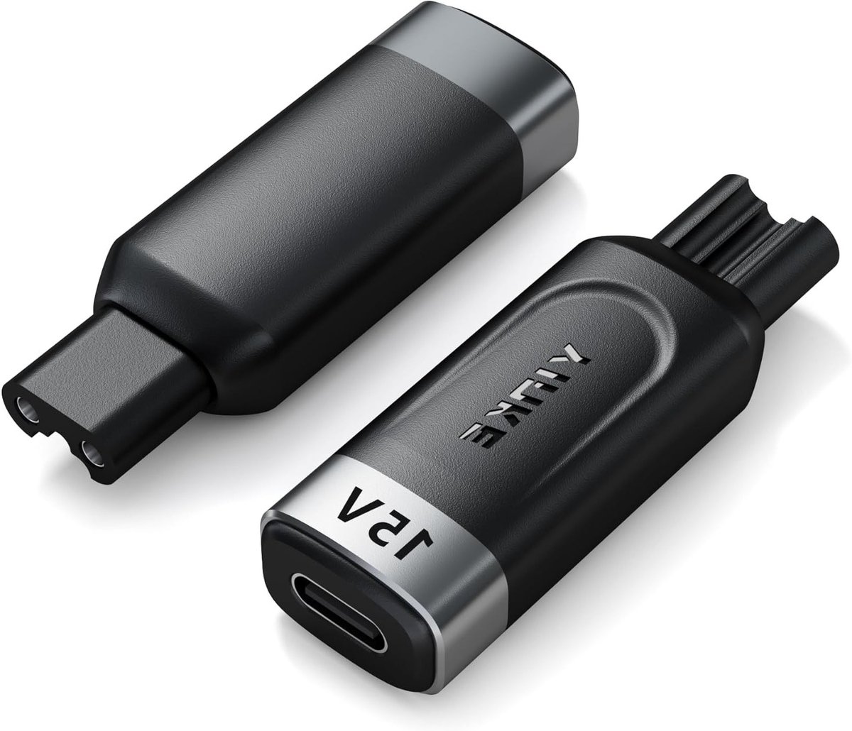 15V Type-C Scheerapparaat Oplader Adapter voor Philips Norelco HQ8505, USB-C Oplader voor OneBlade en 7000 Series, Compatibele Laadoplossing voor Scheerapparaten