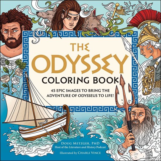 The Odyssey Coloring Book - cover