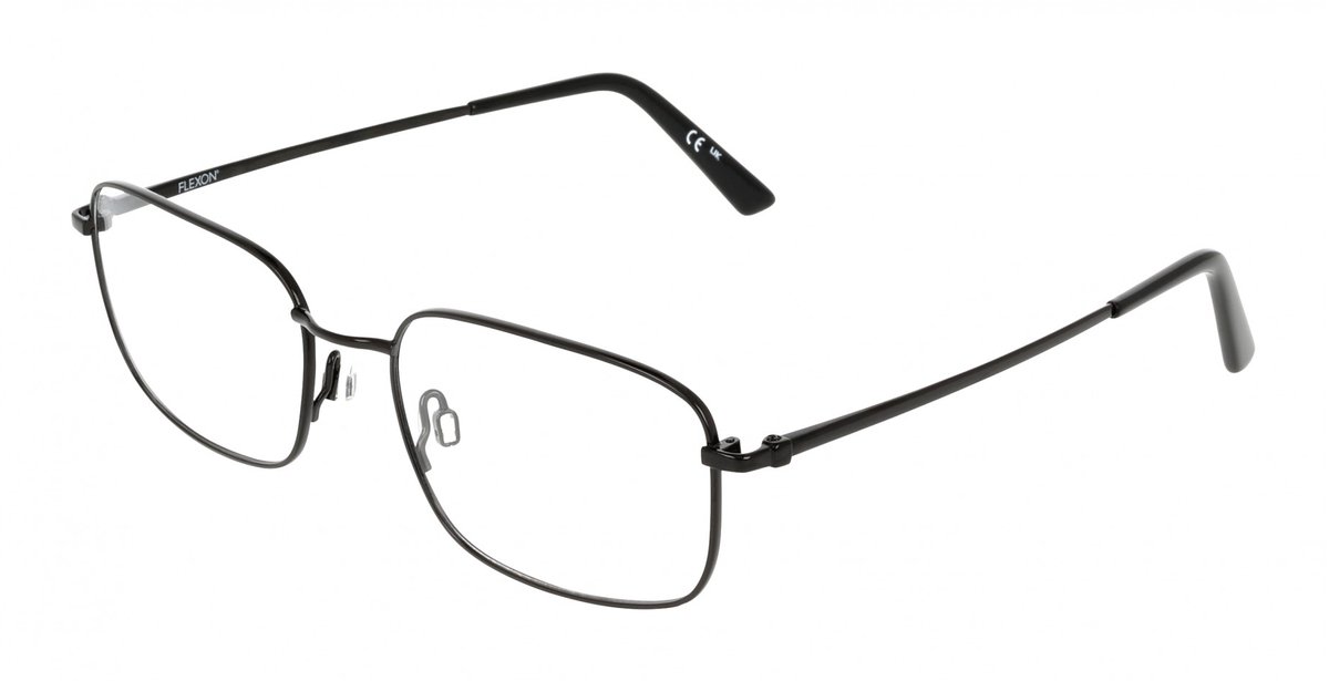 Flexon FLEXON BENJAMIN 600 (001) black chrome 56/18/145 MAN Brilmonturen