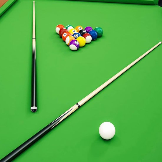 Biljartkeu - Poolstick - Spel Verbeteren - Esdoorn Constructie - 140 cm - Natuurlijk — afbeelding 4