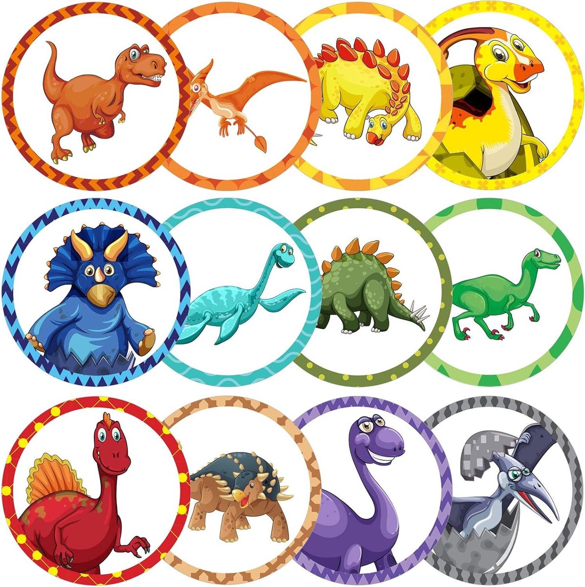 Zindelijkheidstrainer - Plasdoelen - Jongens Training - Verdwijnend Papier - 120 Stuks - Dinosaurus