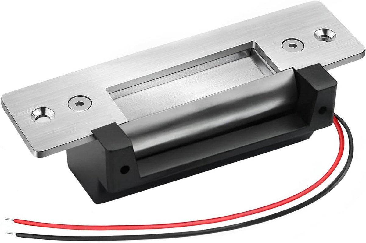 Elektrisch Deurslot - Toegangscontrole - Beveiliging Thuis - Fail-Safe/Secure Instelbaar - ANSI Standaard - Zilver